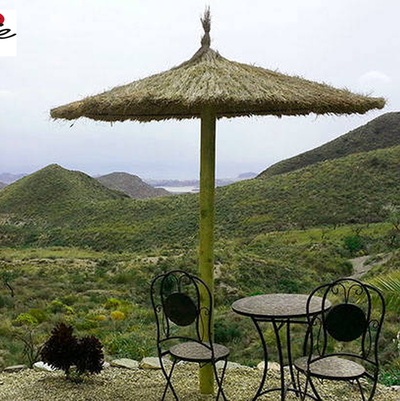 Gevlochten Parasol Heza